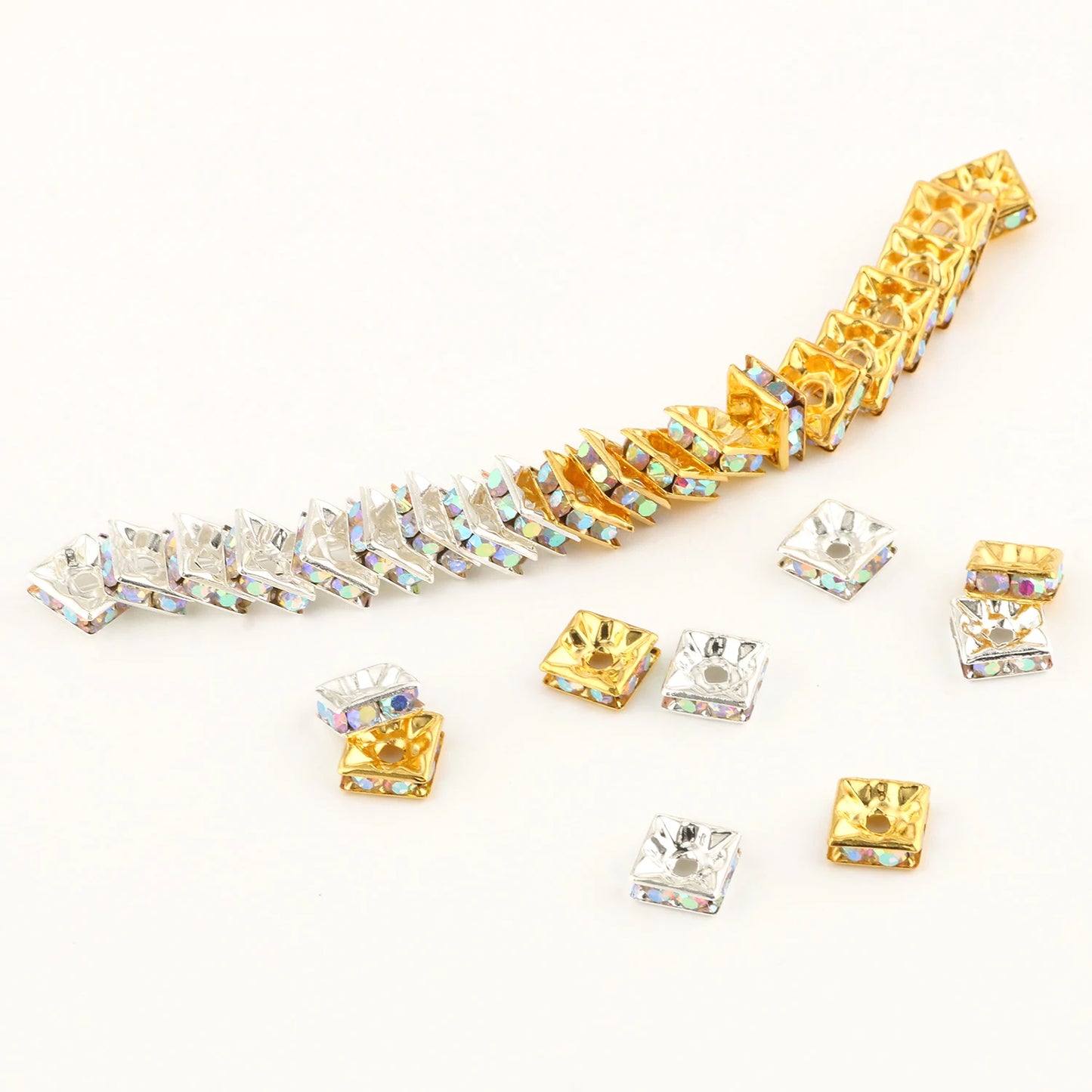 Rhinestone Ball Shape Beads For Jewelry Making