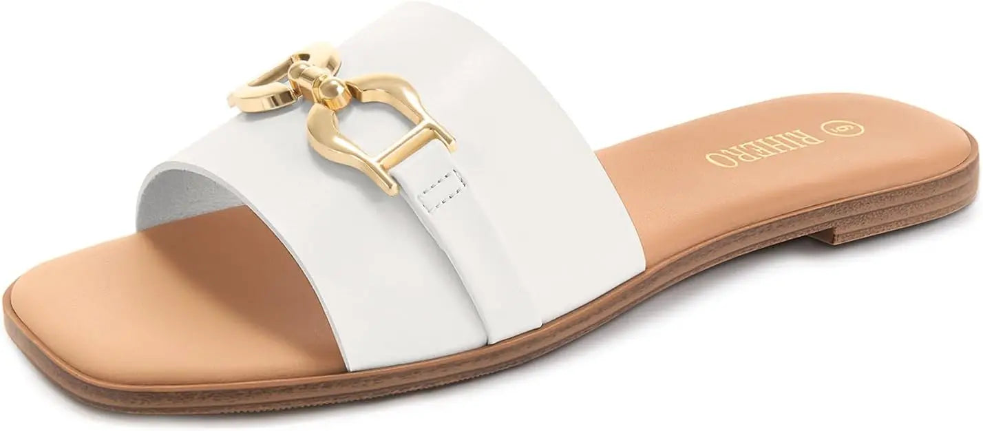 Sandals Leather Open Toe