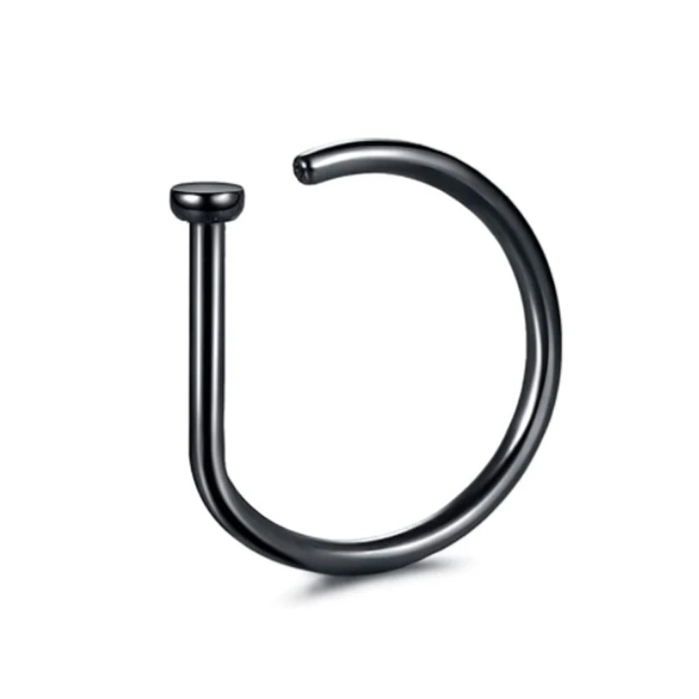 Nose Ring Septum Hoop Stainless Steel Horseshoe
