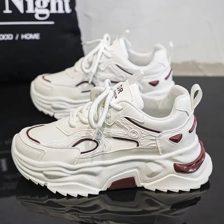All Season Thick Soles Hong Kong Style Men Casual Sneakers