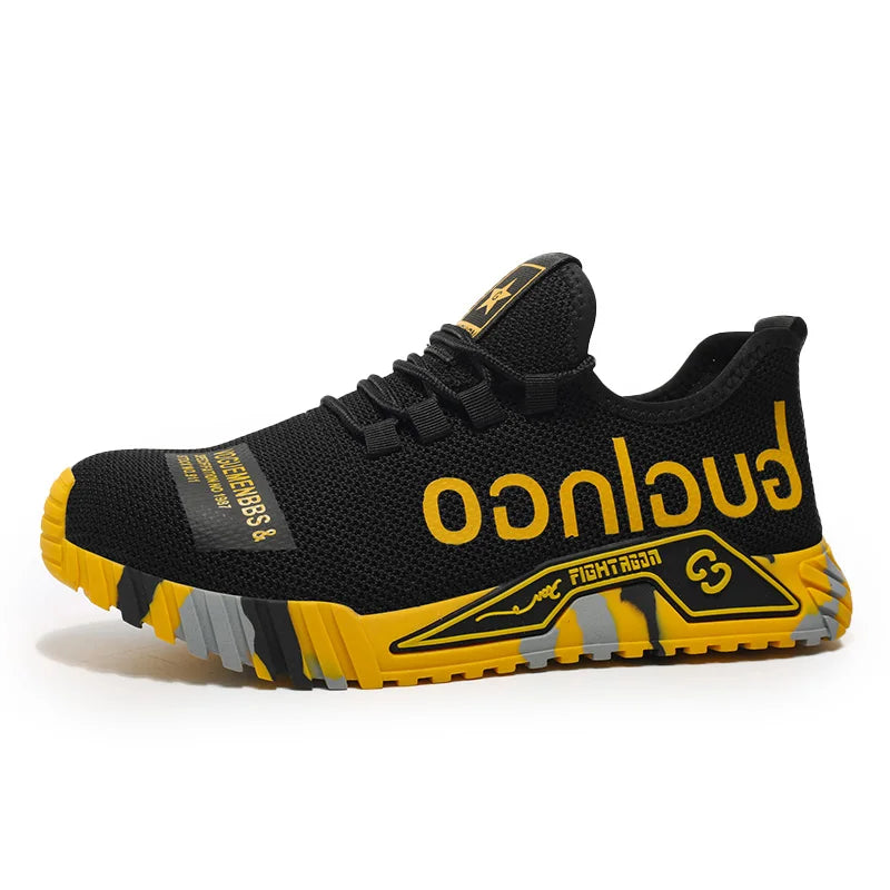 Safety Shoes With Steel Toe Puncture Resistant
