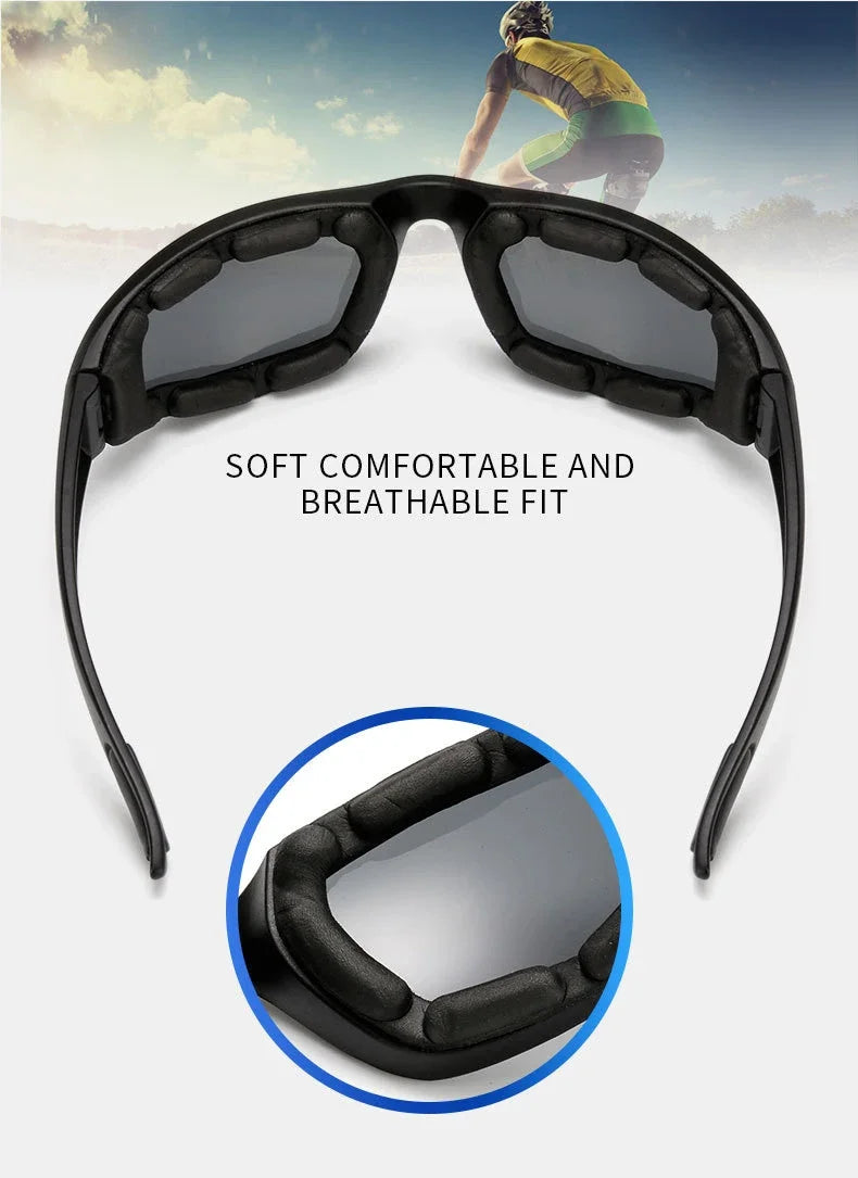Polarized Sunglasses For Car Motorcycle Outdoor Riding Windproof Night Vision