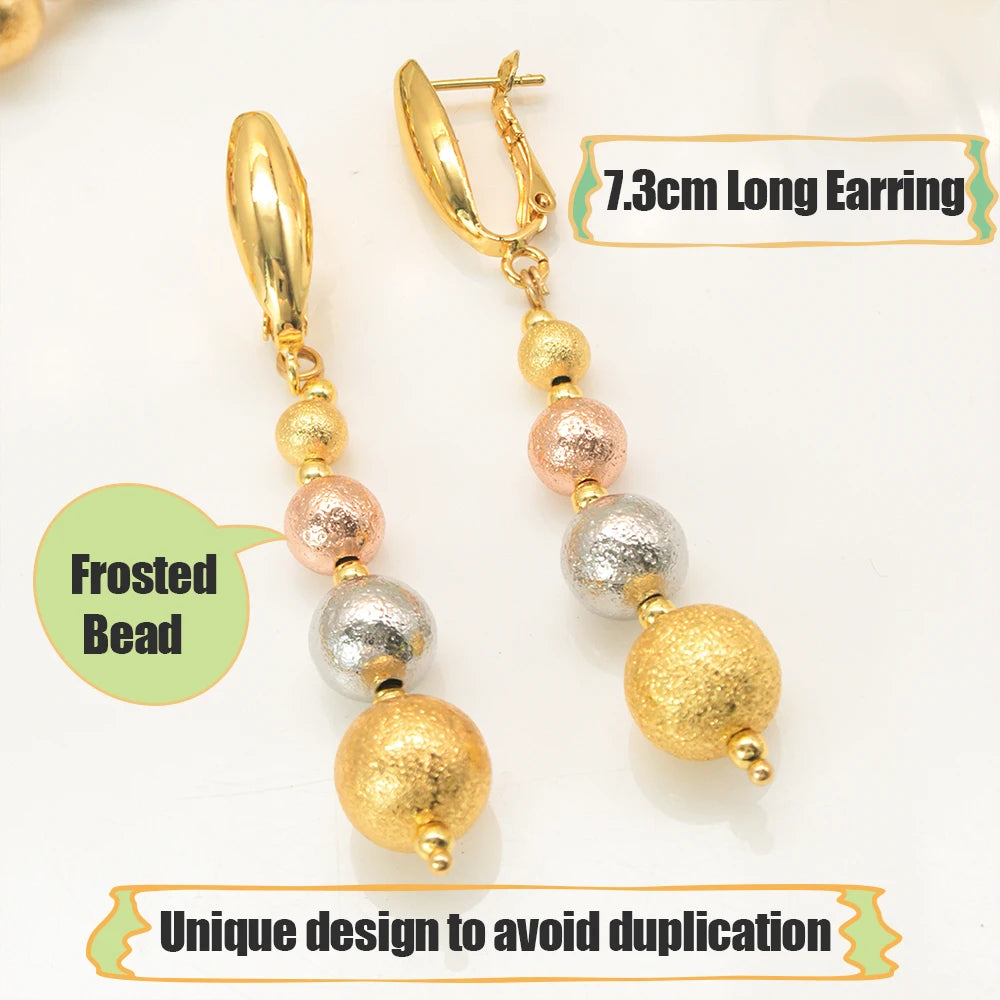 Jewelry Set Four Piece Fashion Jewelry Set Necklace Bracelet Earrings Ring