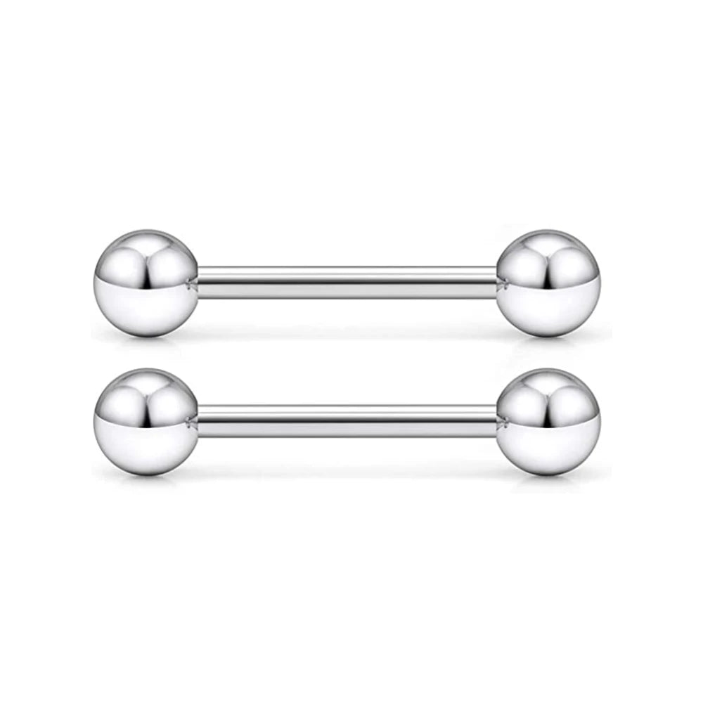 Tongue Rings Barbell Set 20 Pcs Unisex Body Piercing Jewelry