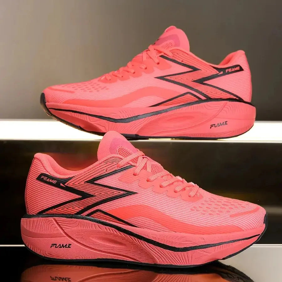 Men's Lightweight Breathable Jogging Sneakers With Non Slip Wear Resistant Sole