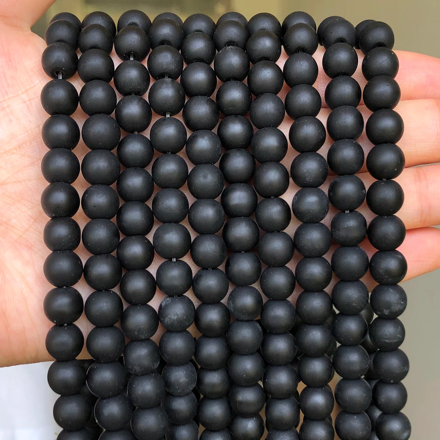 Natural Stone Round Beads Yooperlite Fire Sodalite Loose Spacer Beads
