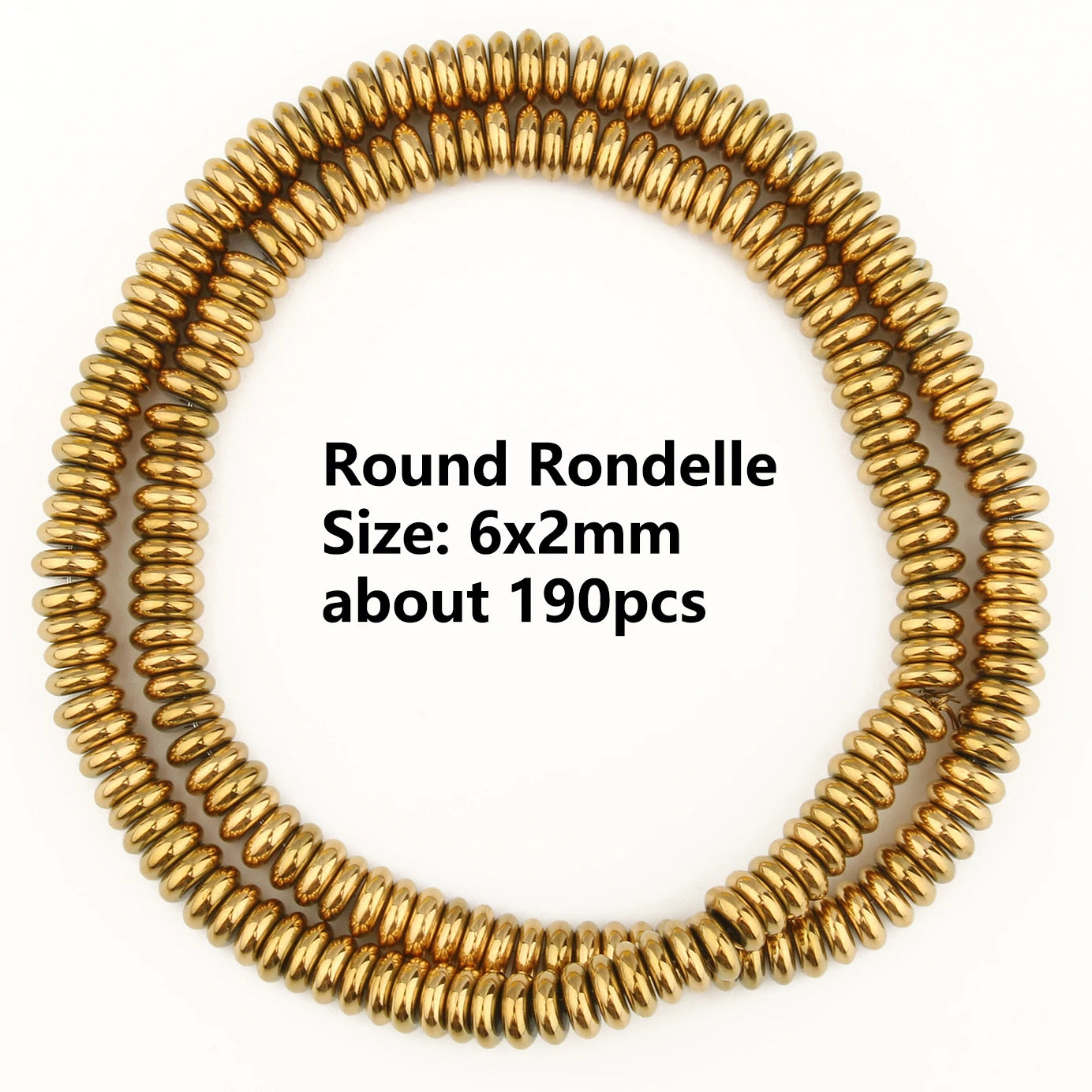 GMB724 Real Gold Plated Hematite Beads Irregular Heart Cube Rondelle