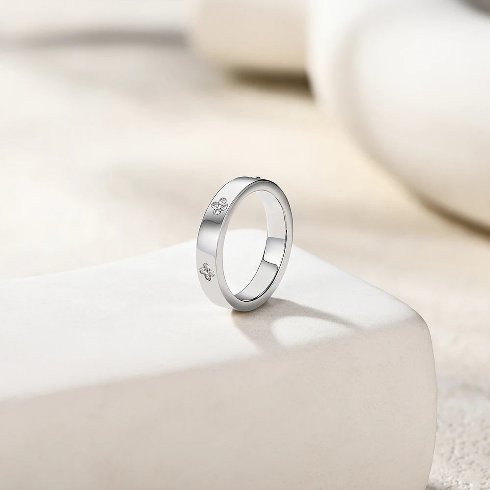 Moissanite Ring 925 Sterling Silver Oval Cut