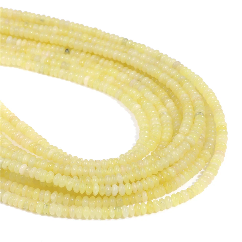 Stone Beads Abacus Round Spacer Beads For Jewelry Making