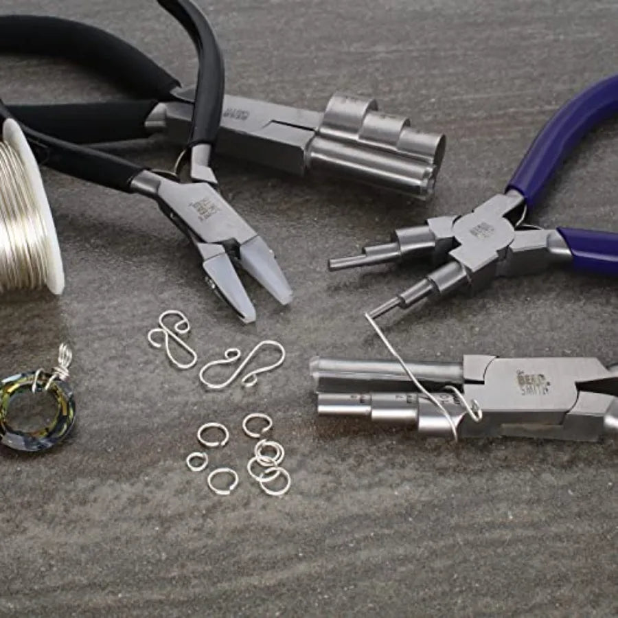 MDNG Wire Wrapping Pliers Set With Double Nylon Jaw Pliers