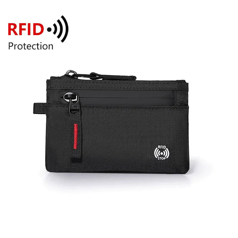 RFID Wallet Card Holder Mini Coin Purse
