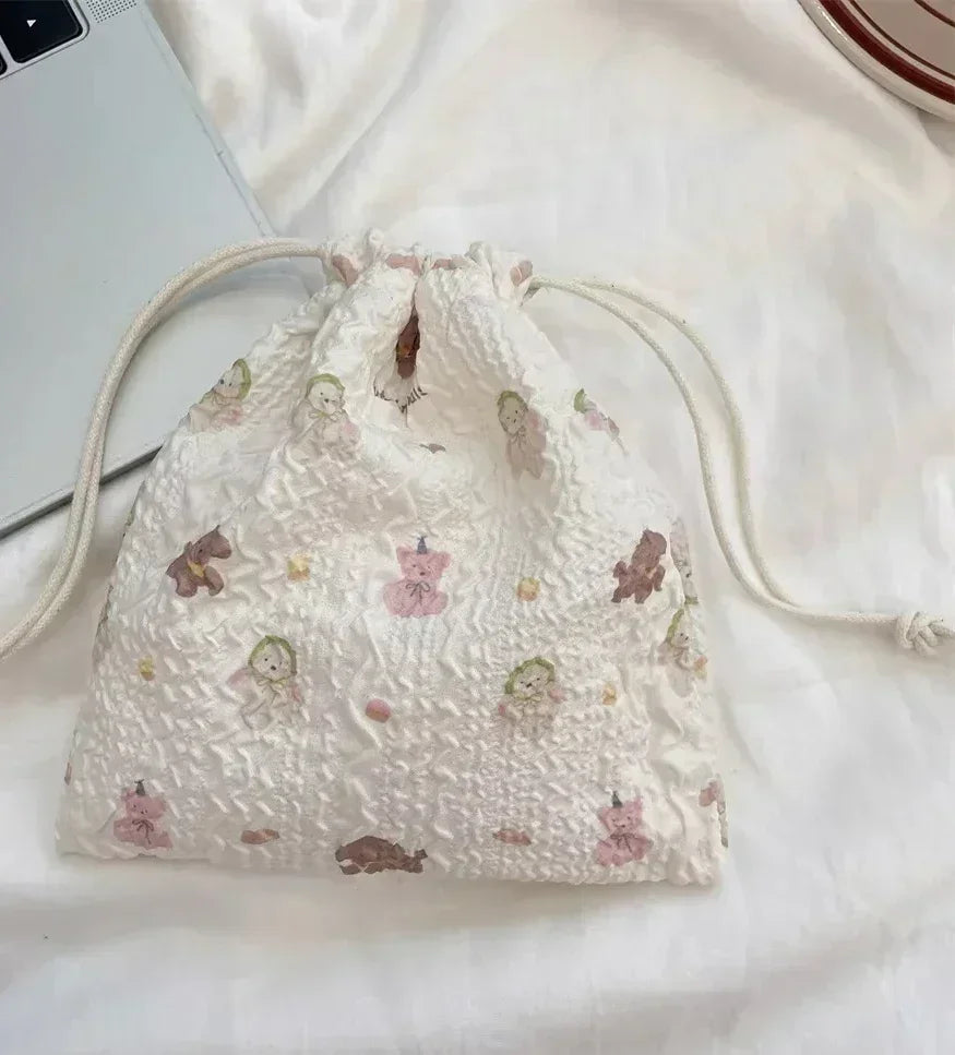 Cosmetic Bag Canvas Coin Purse