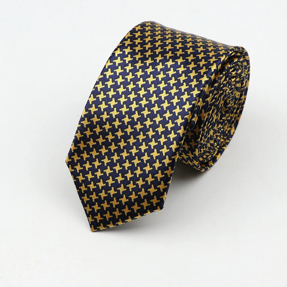 Necktie Musical Notes Printed With Piano Guitar Pattern