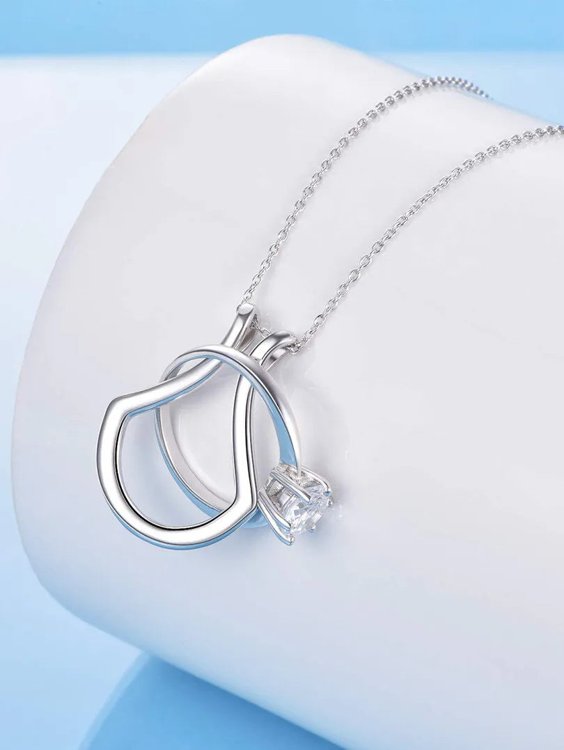 Necklace Pendant Ring Holder