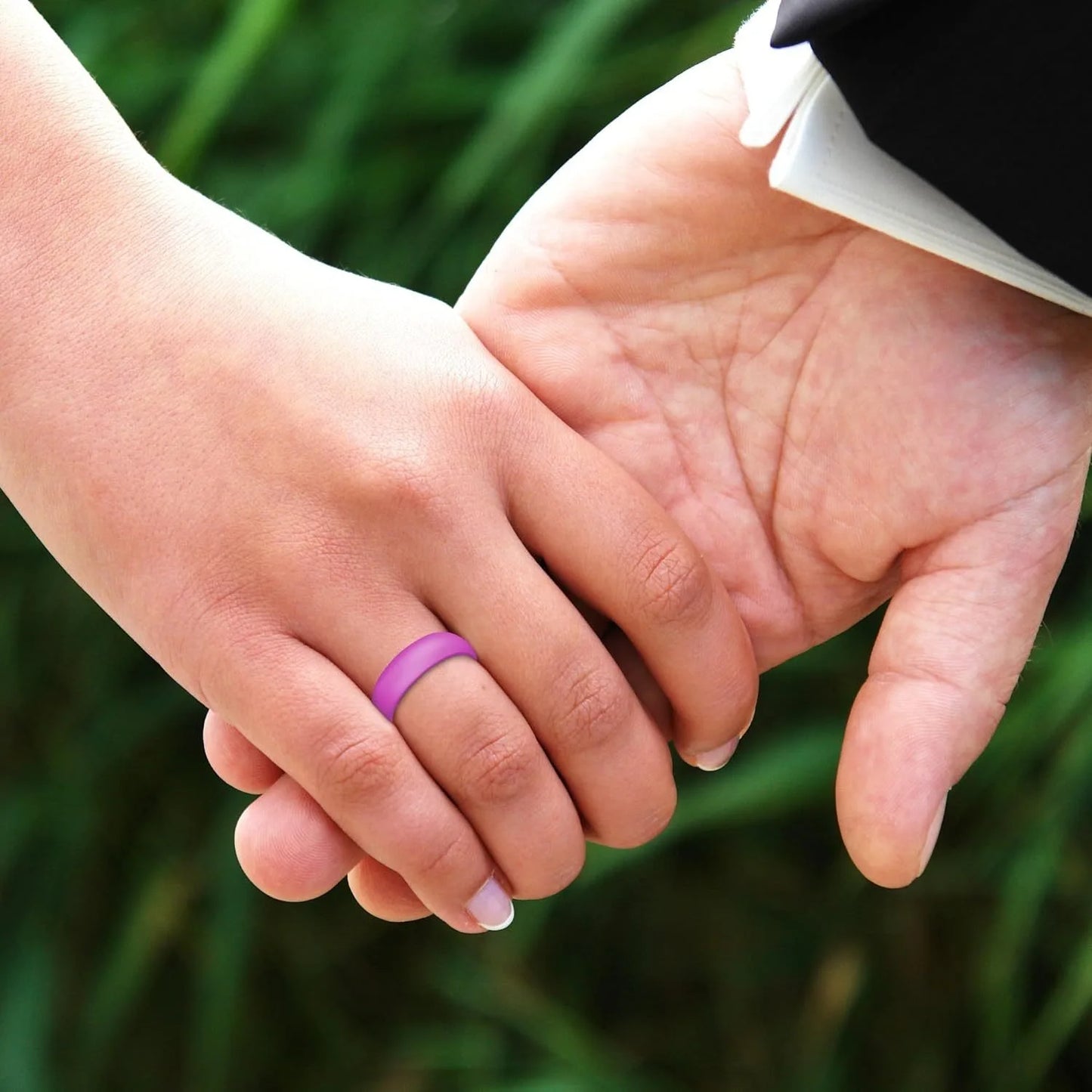 10 Pack Silicone Rings for Women Wedding Band Set Everyday
