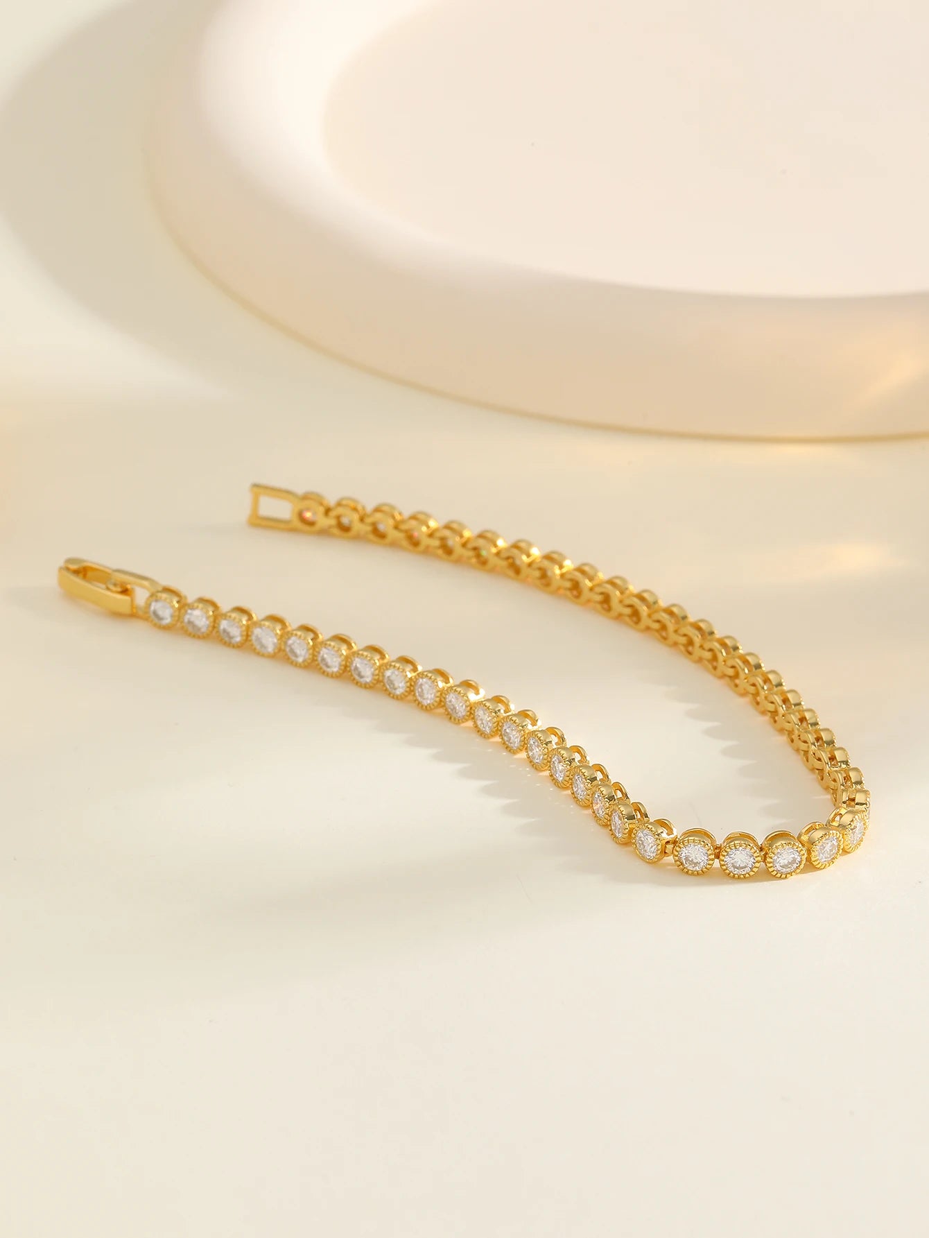 Moissanite Tennis Bracelet In S925 Sterling Silver