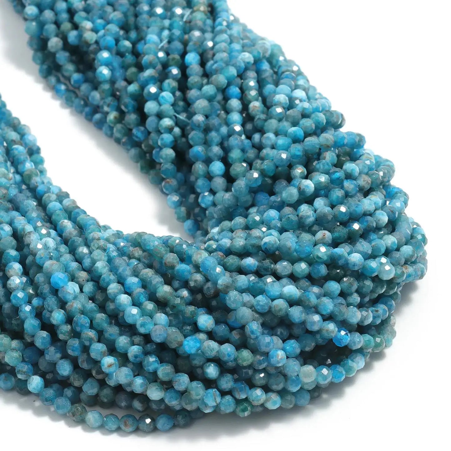 Faceted Tiny Beads Natural Aquamarine Lapis Lazuli Tourmaline Amethyst Beads