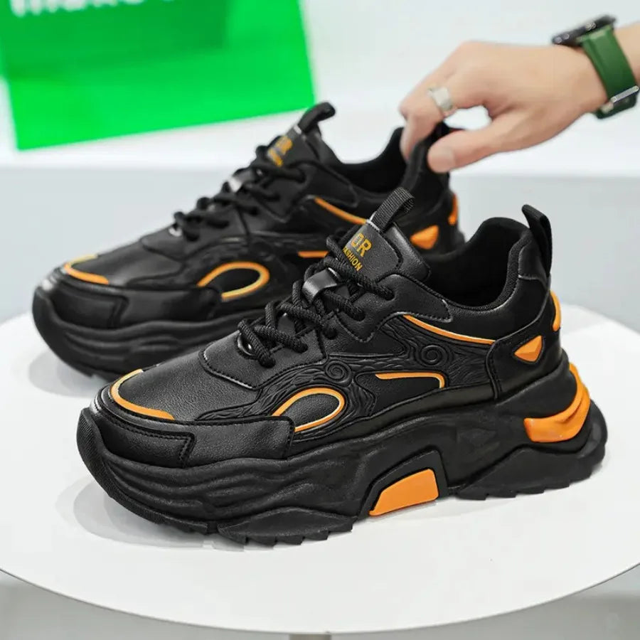 All Season Thick Soles Hong Kong Style Men Casual Sneakers