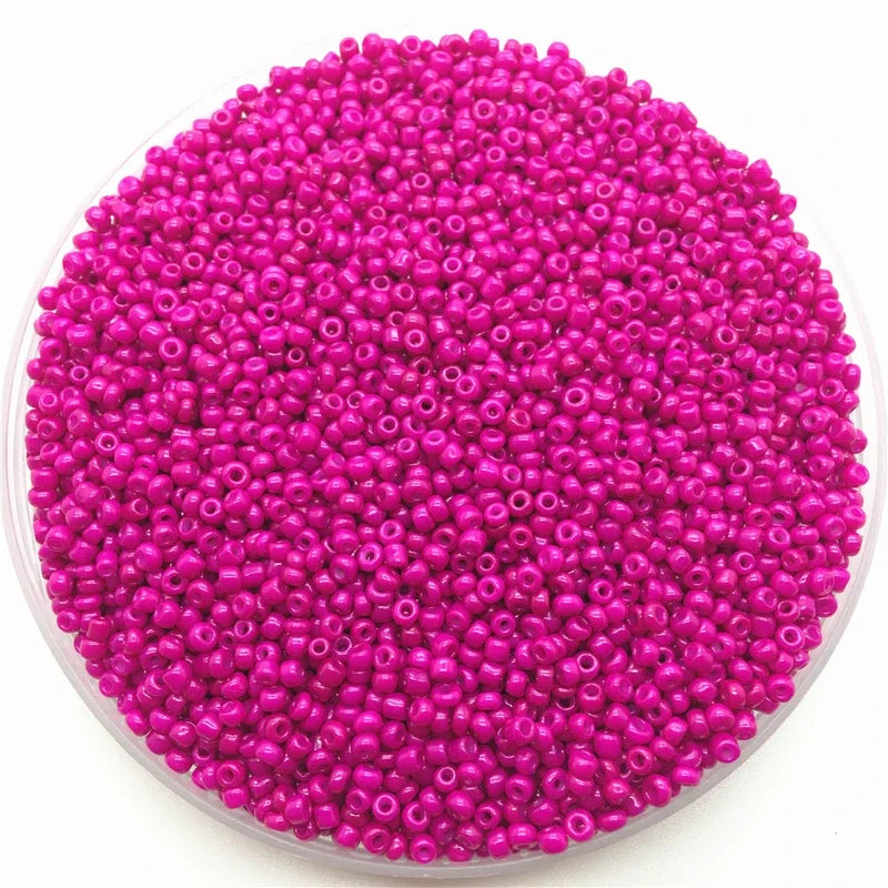 RYFDBMauve Czech Glass Seed Beads For Jewelry Making