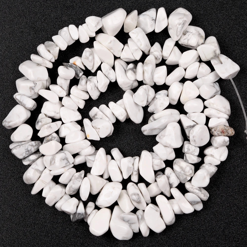 Natural Stone Chips Beads Irregular Gravel For Jewelry Making
