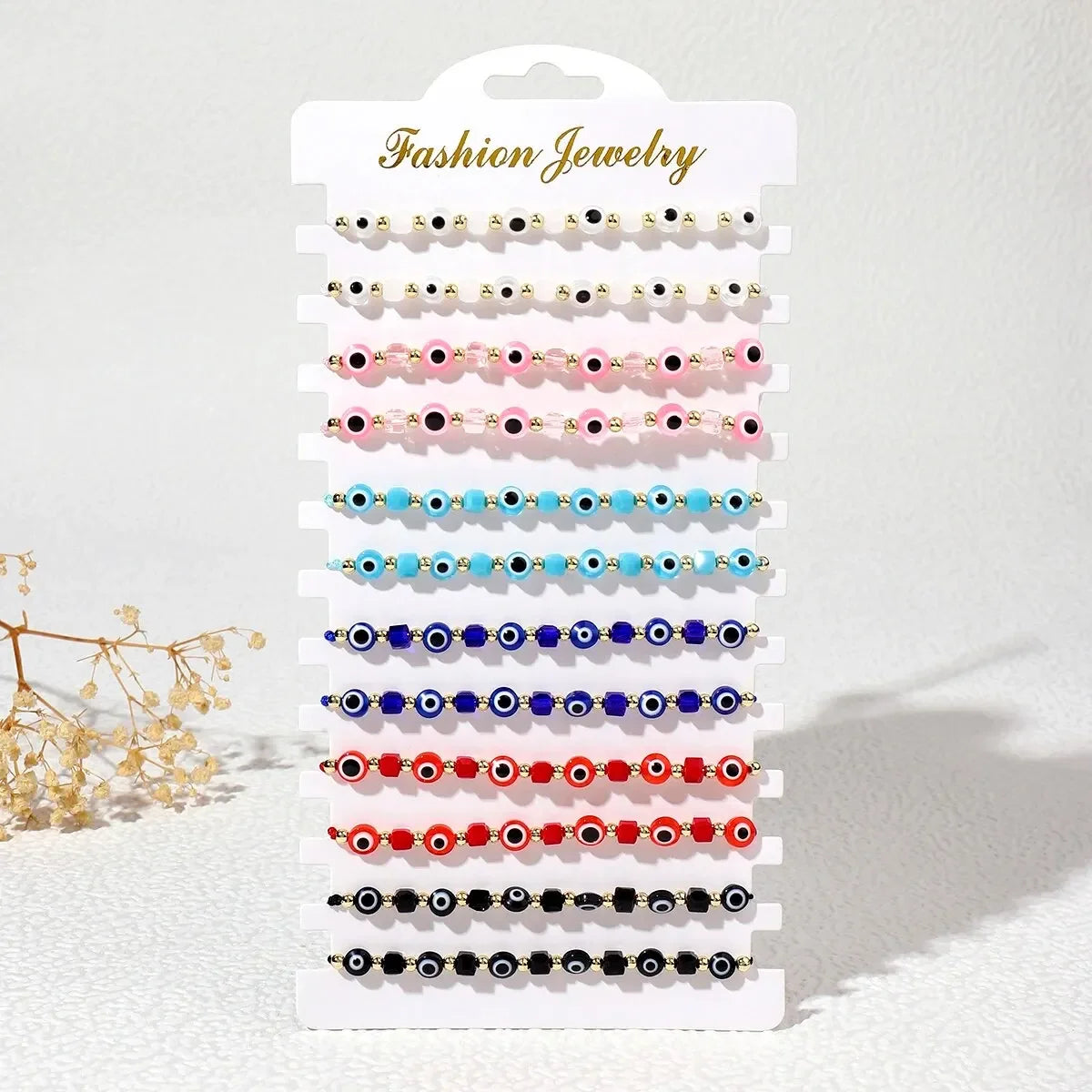 Crystal Bracelet Handmade Prayer Jewelry Adjustable