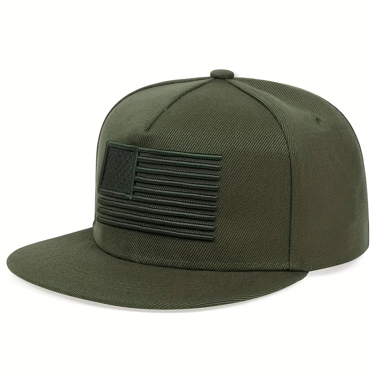 Hat Adjustable Strapback US Flag