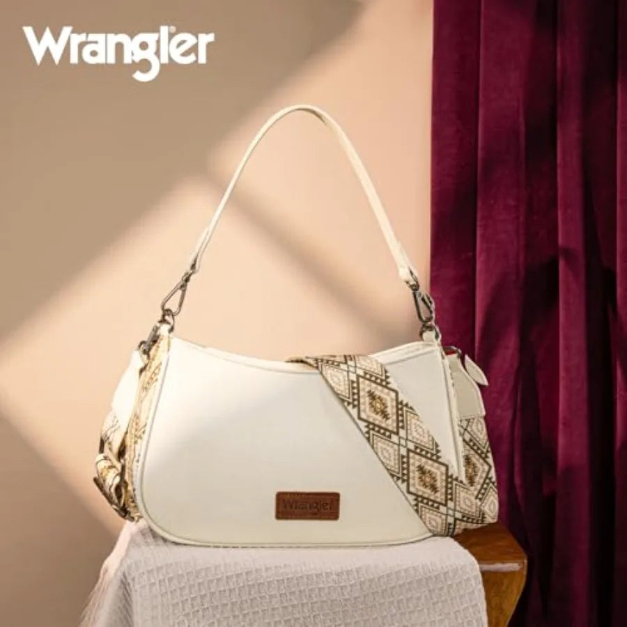 Shoulder Bag For Women Aztec Purse With Detachable Strap