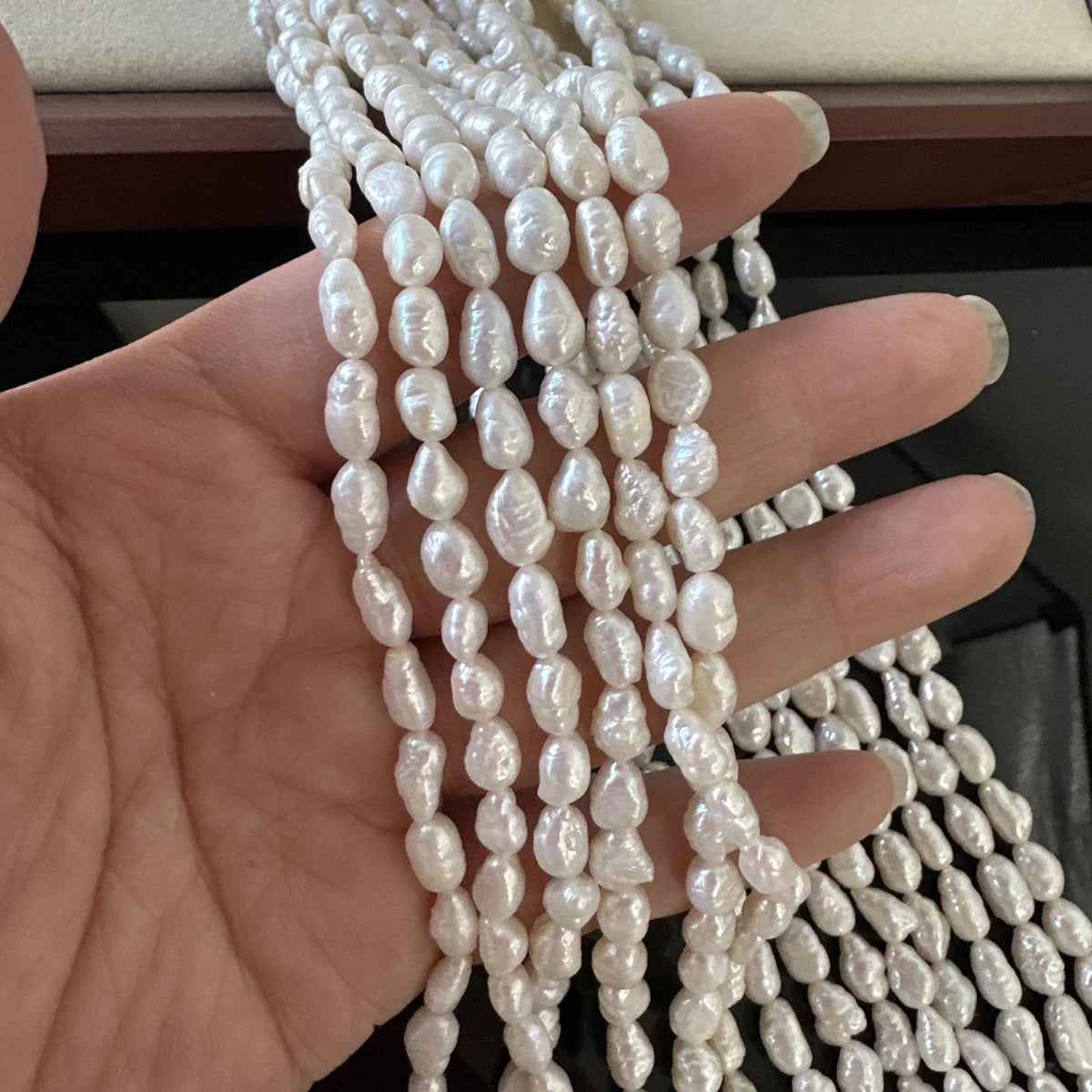 Irregular Baroque Freshwater Pearl Beads For Jewelry Making