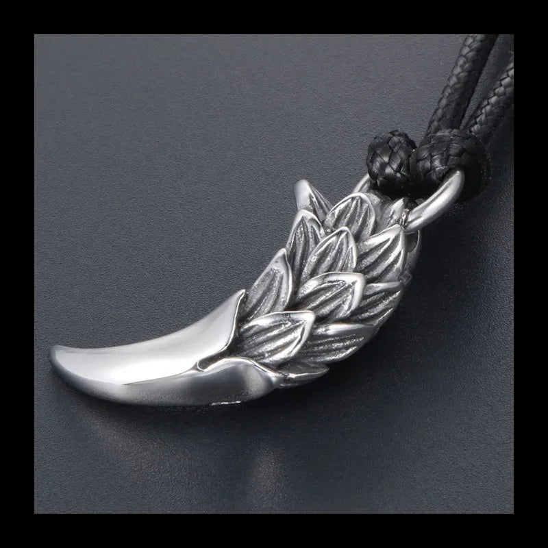Necklace Dragon Tiger Tooth Pendant