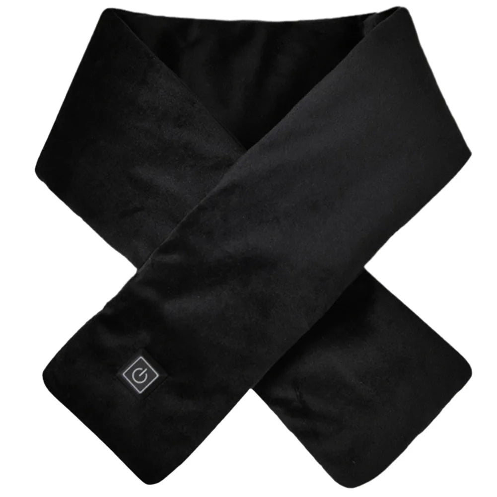 USB Rechargeable Electric Heated Scarf Neck Warmer For Outdoor Winter
