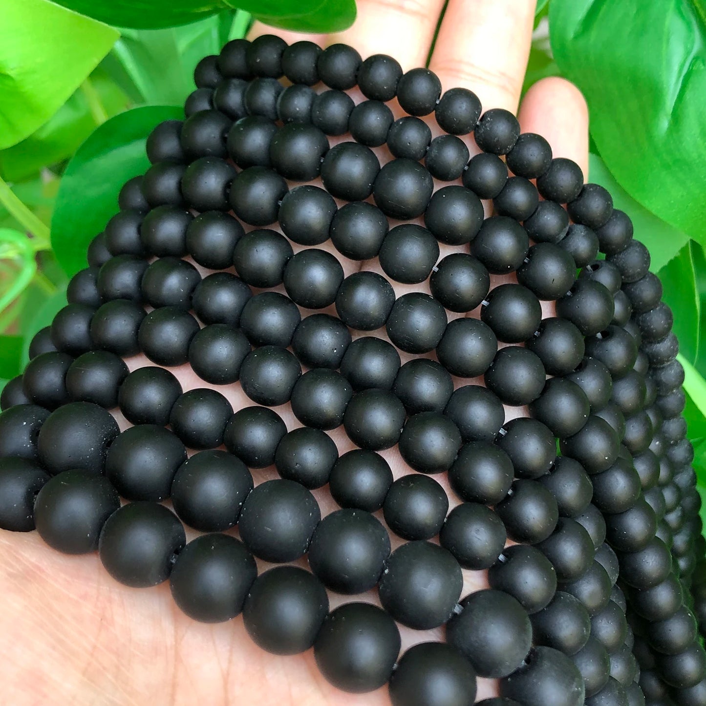Natural Stone Round Beads Yooperlite Fire Sodalite Loose Spacer Beads