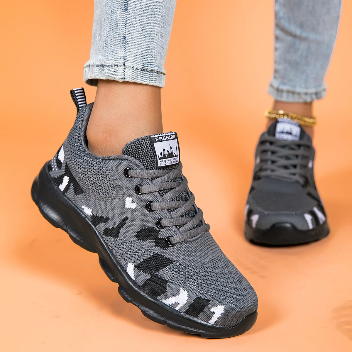 Men Orthopedic Sneakers Lightweight Walking Shoes