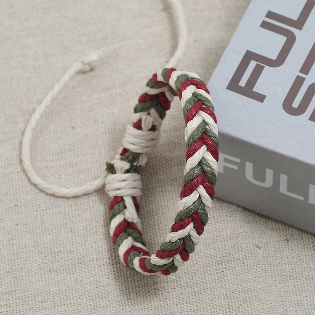 Braided Rope Weave Bangles