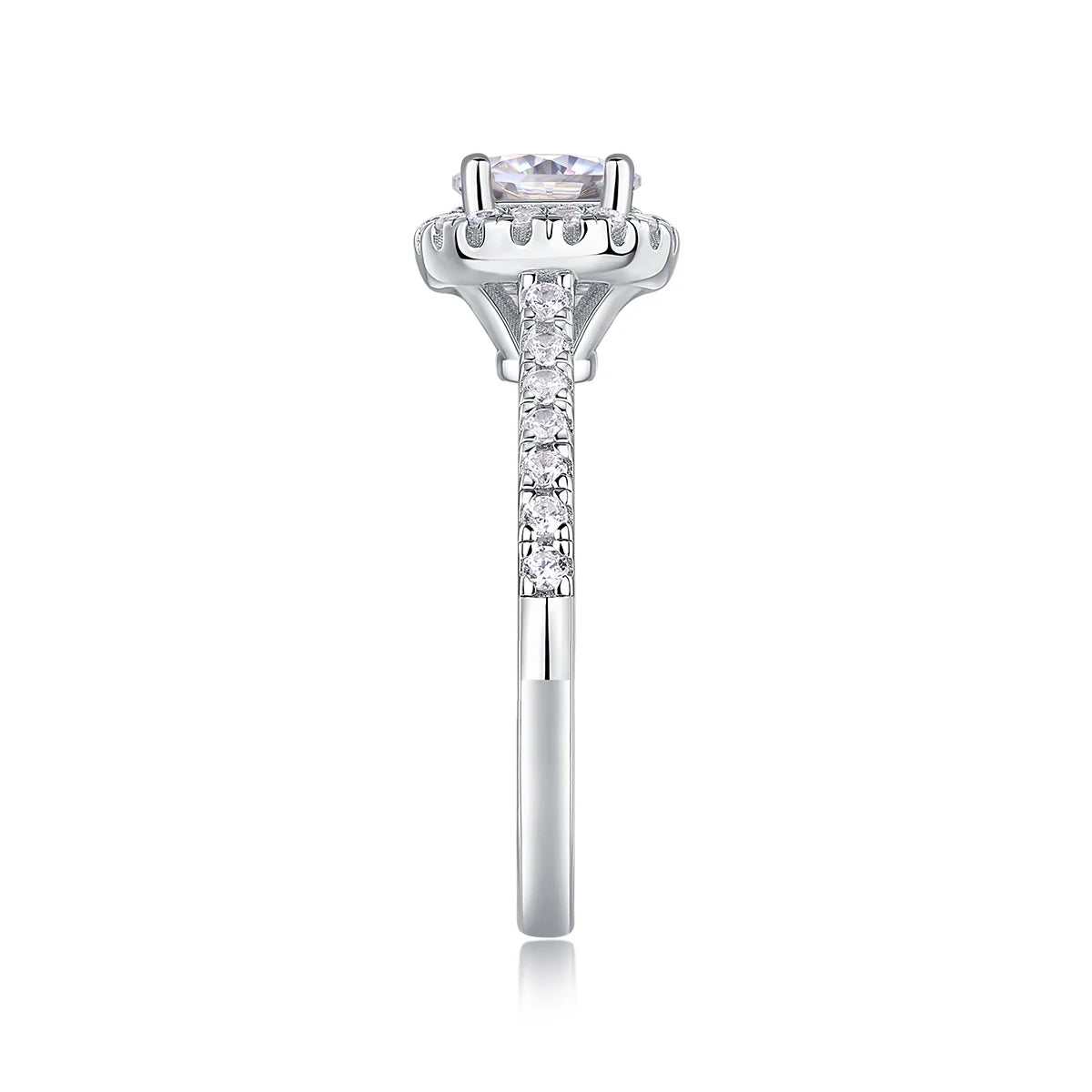 Moissanite Titanium Ring Accessory