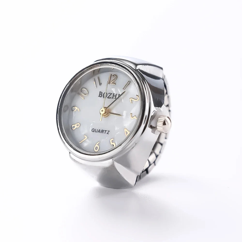 Quartz Finger Ring Watch Gift