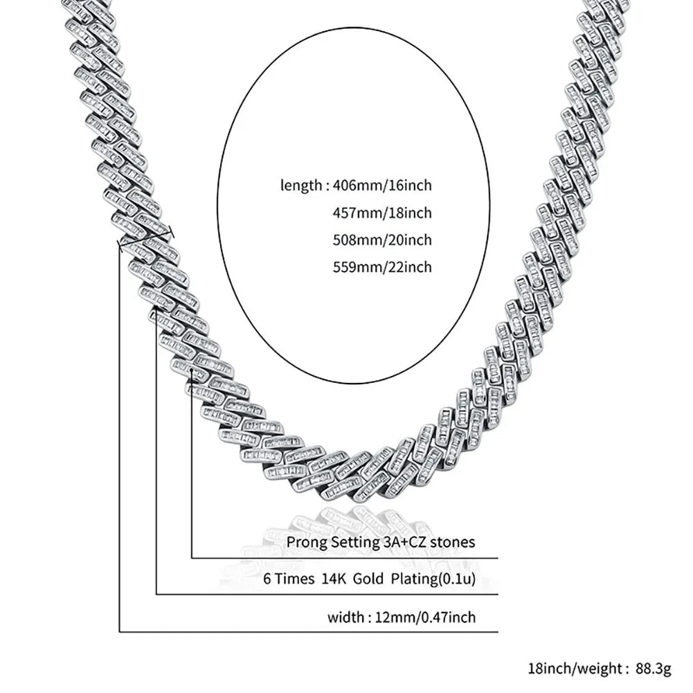 Necklace Iced CZ